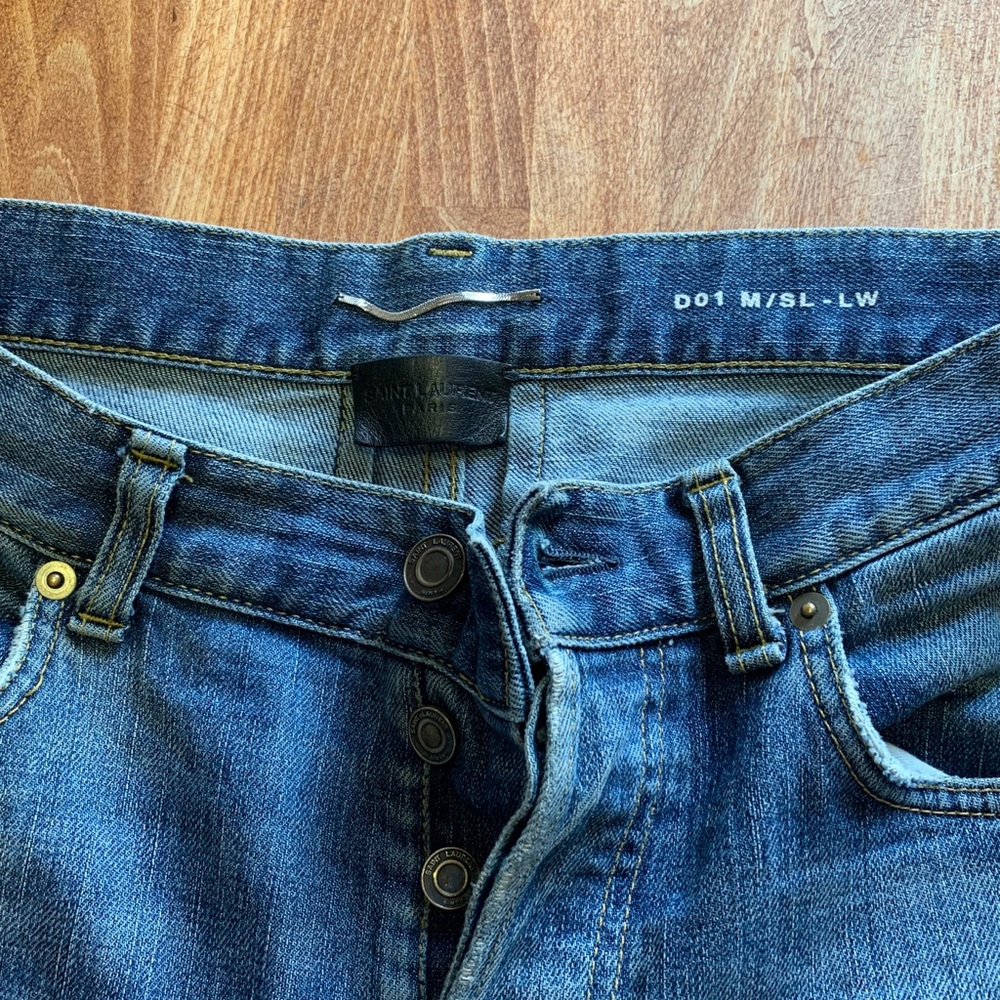 #SOLD# Saint Laurent Ripped Jeans